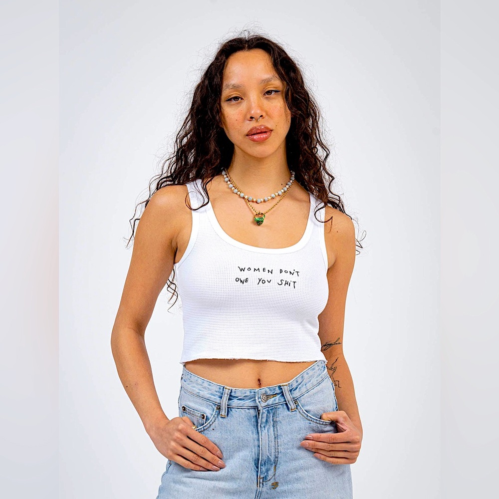 CHNGE WDOYS Waffle Tank